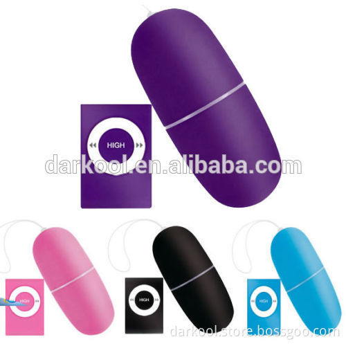 E007/Beautiful Wireless Mp3 Shaped Remote Controlled vibrator egg for woman vagina